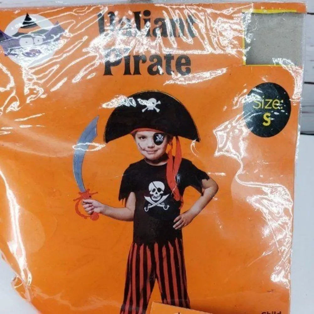 valient pirate boys halloween outfit‎ costume